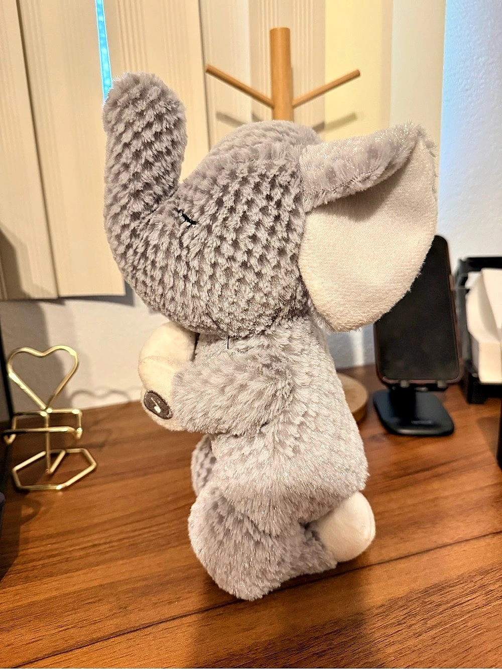 Baby GUND Flappy the Elephant Gray Elephant Plush